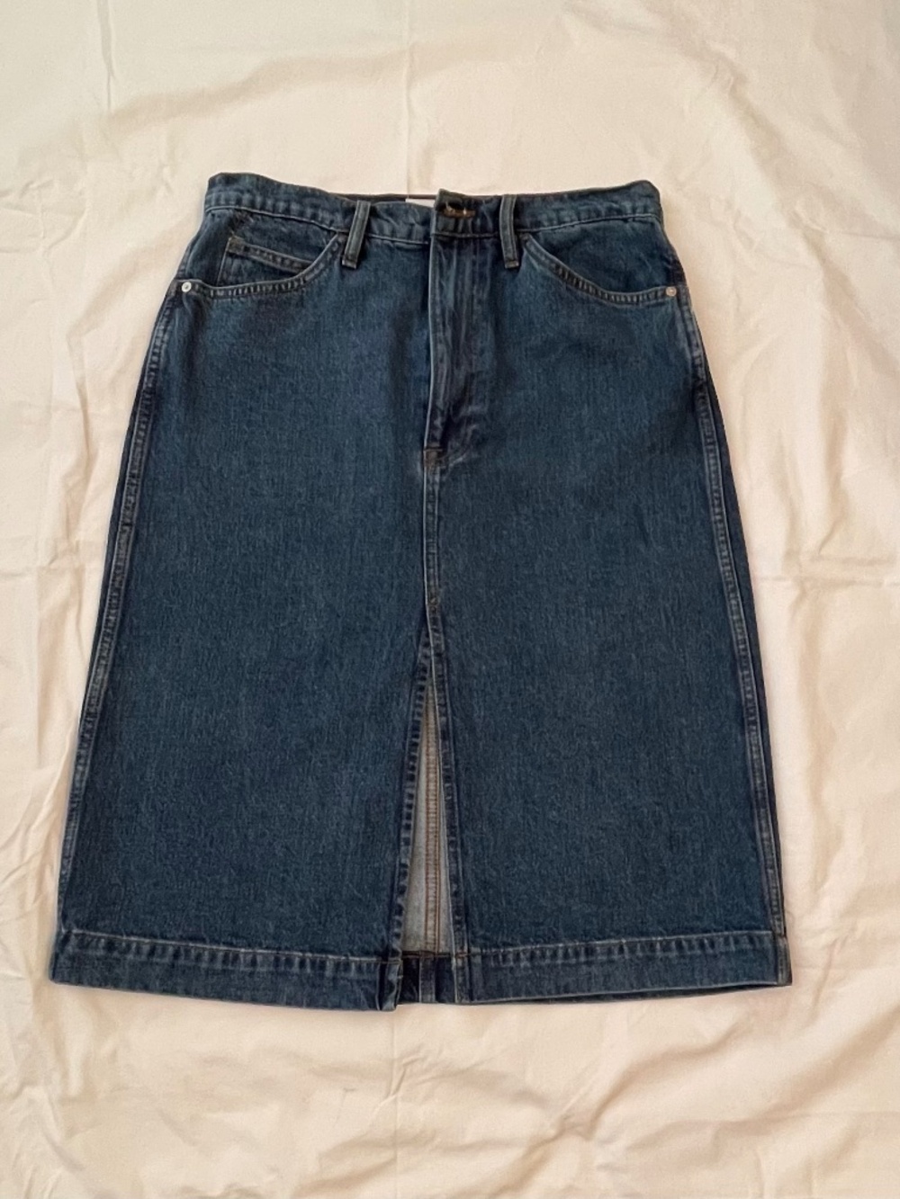 FRAME Denim Skirt